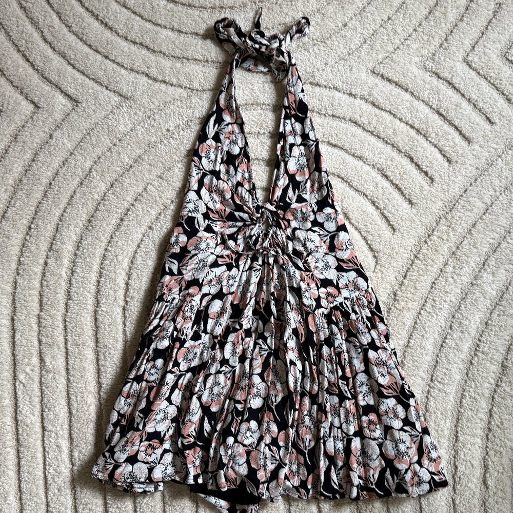 Free People – Floral Halter Sundress